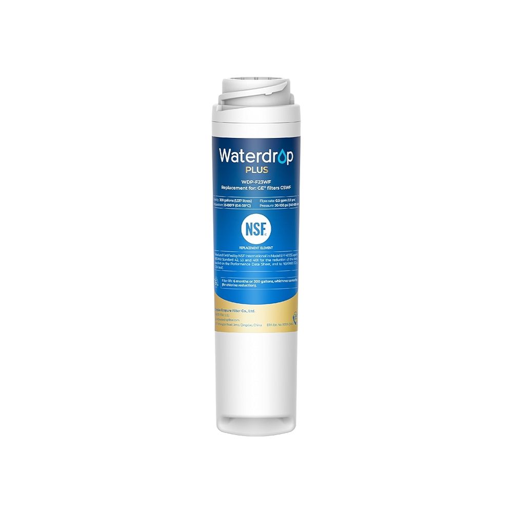 Comparing the Waterdrop Plus GSWF NSF 401 & 53 Certified Refrigerator Water Filter with Other Replacement Filters